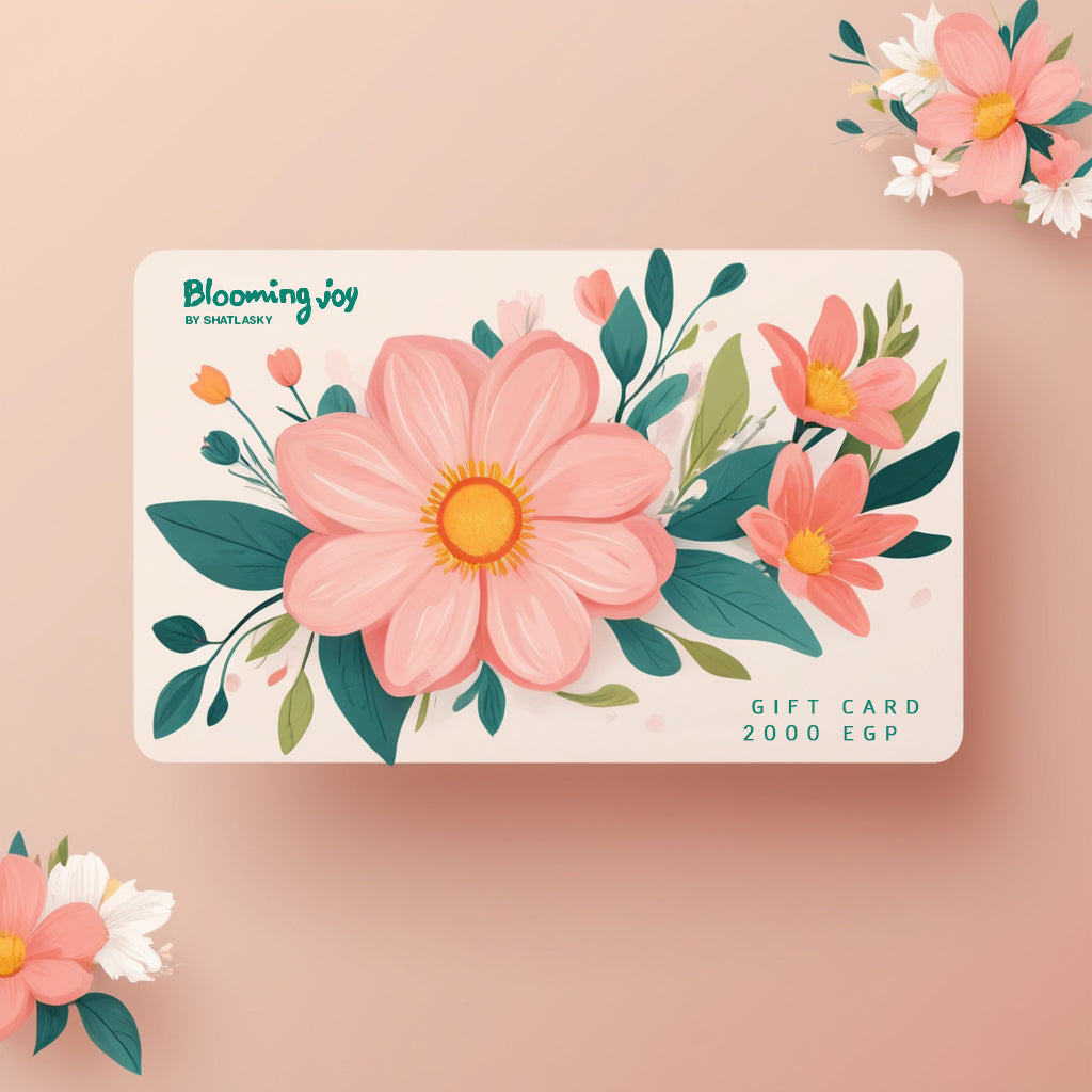 Blooming Joy Gift Card (كارت هدايا) - Shatla Sky